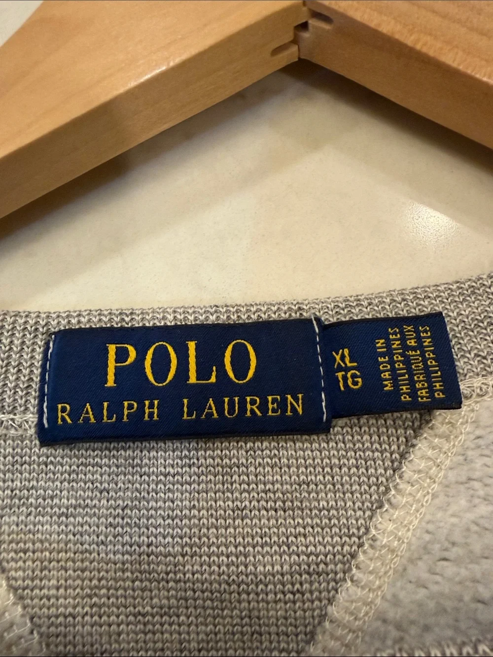Polo by Ralph Lauren Heather Gray 'POLO 1967' Crewneck Sweatshirt